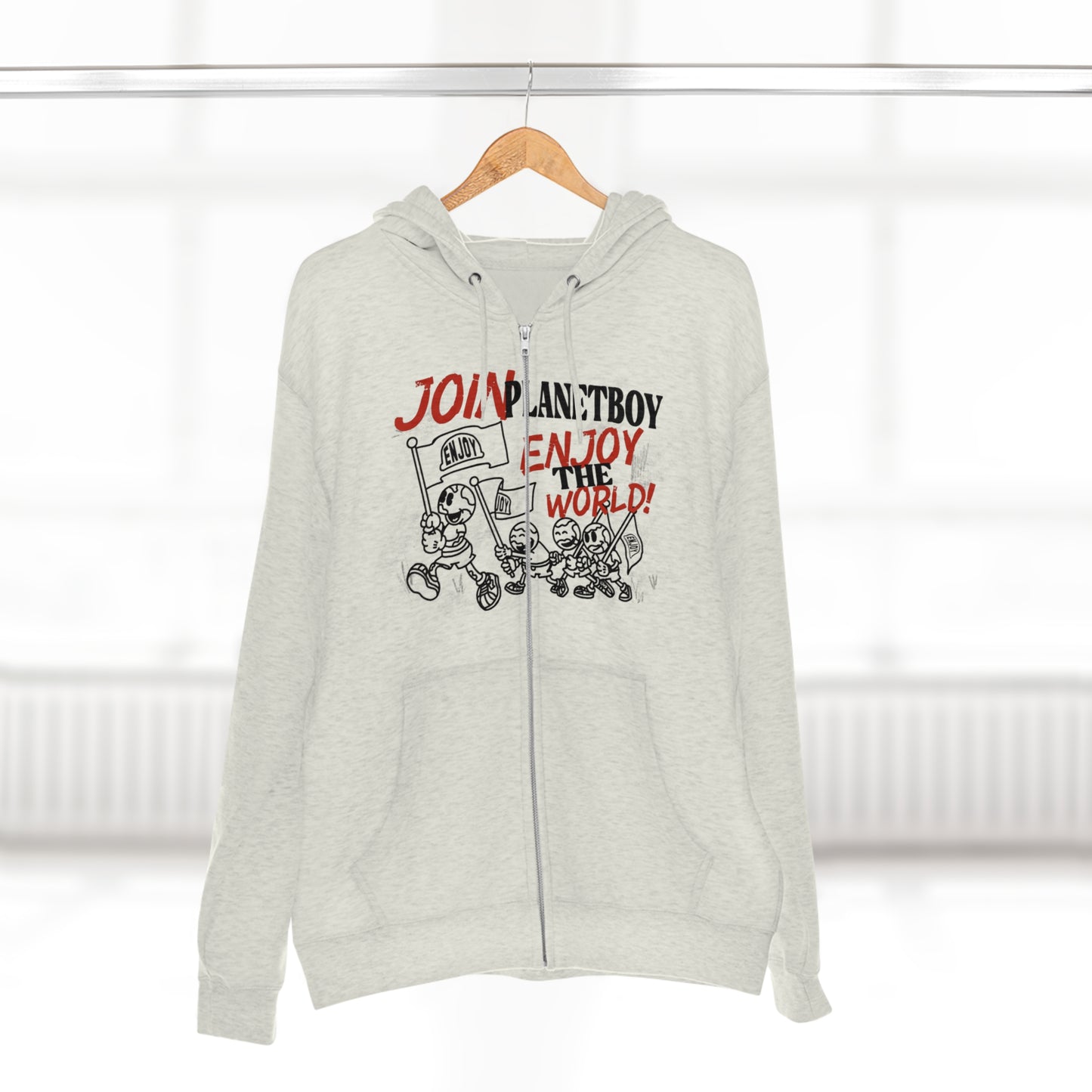 Planet For War Zip up